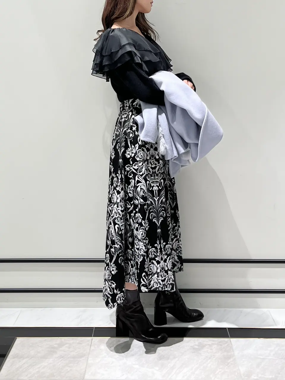 GRACE CONTINENTAL A.Kameyama コーディネート画像