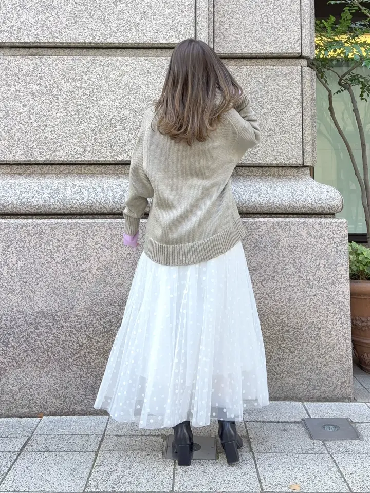 GRACE CONTINENTAL yukimi yonee コーディネート画像