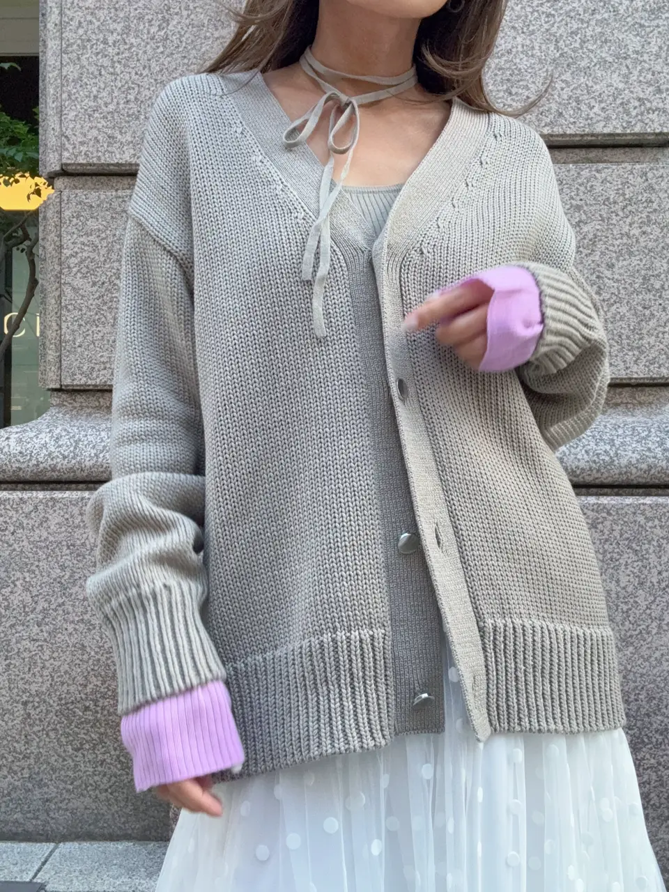 GRACE CONTINENTAL yukimi yonee コーディネート画像