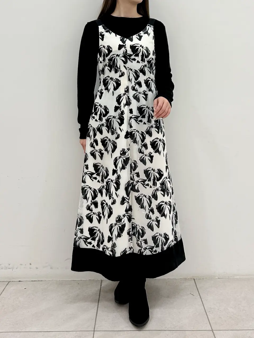 GRACE CONTINENTAL Miu Akamatsu コーディネート画像