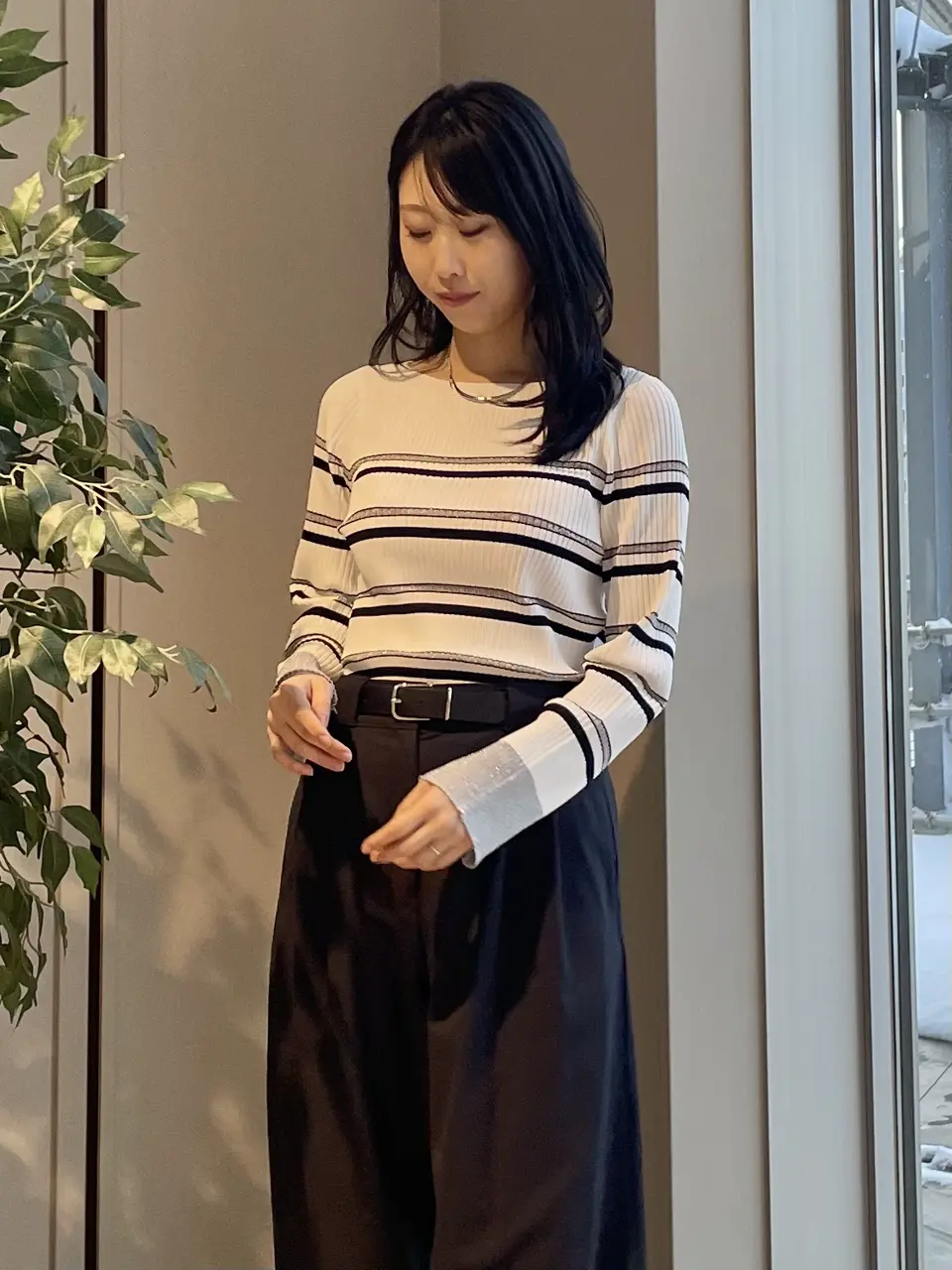 GRACE CONTINENTAL 端場　わかな コーディネート画像