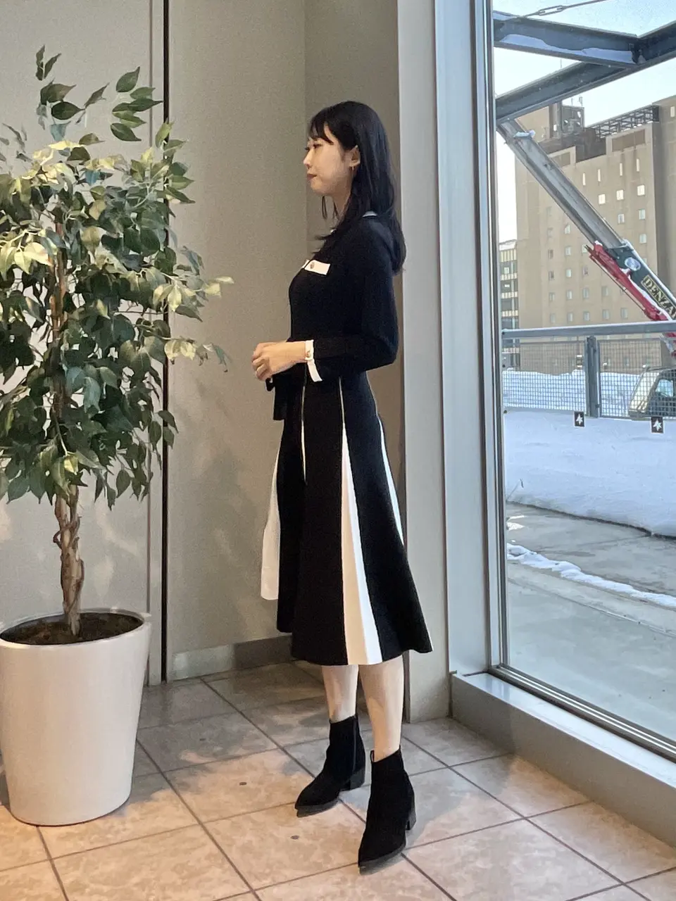 GRACE CONTINENTAL 端場　わかな コーディネート画像