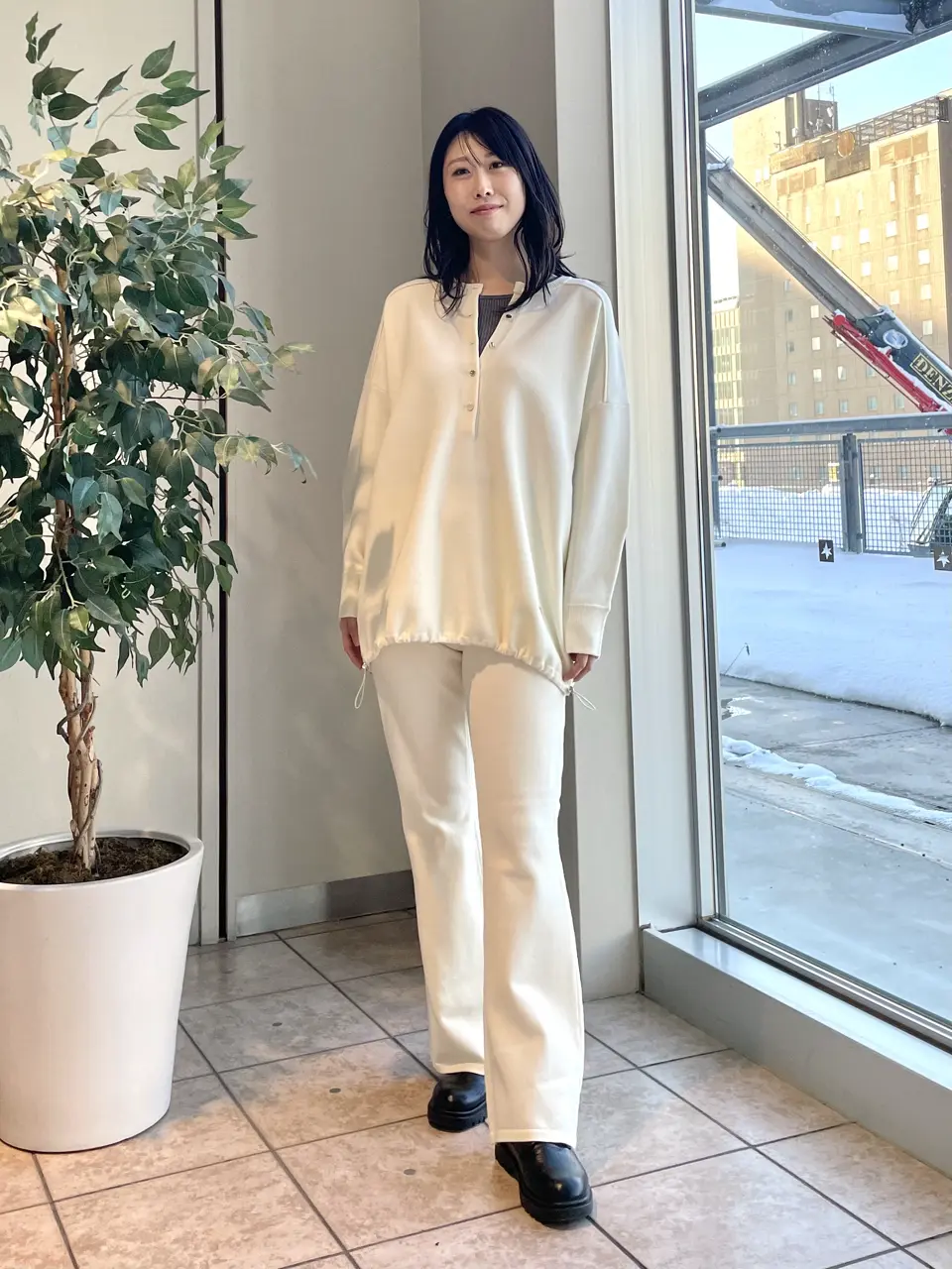  端場　わかな コーディネート画像