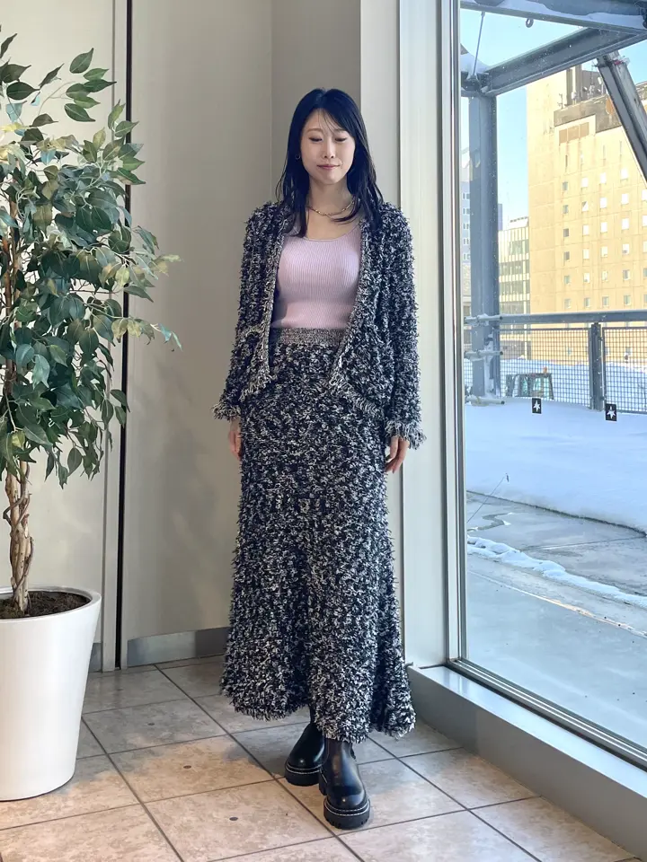 GRACE CONTINENTAL 端場　わかな コーディネート画像