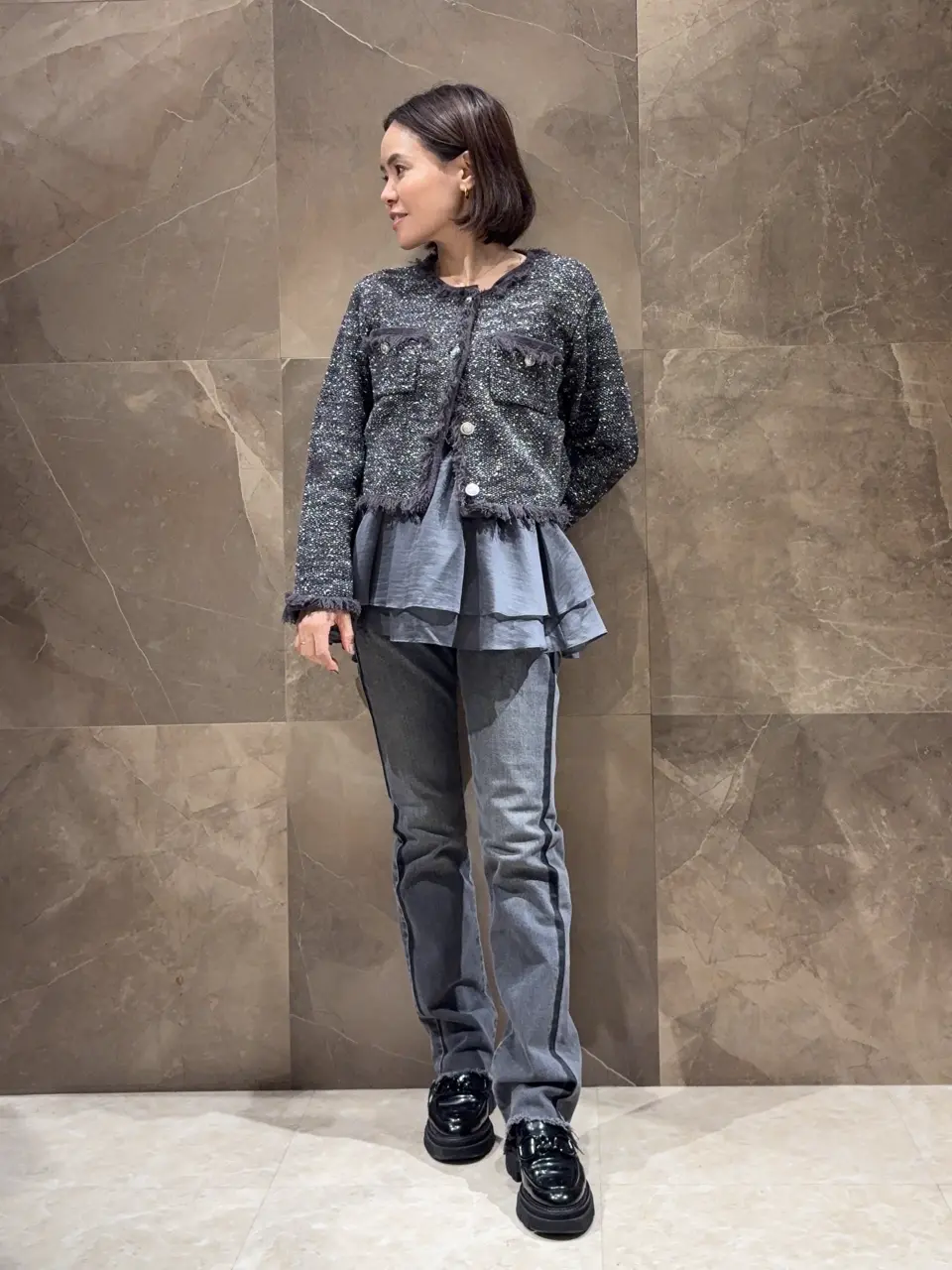 GRACE CONTINENTAL 穐山　香織 コーディネート画像