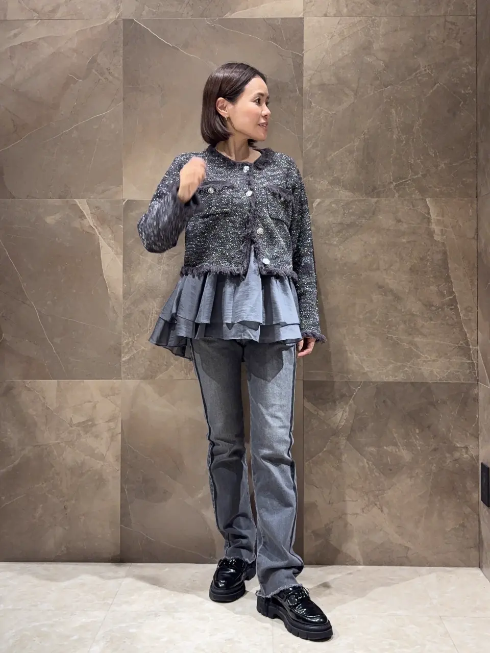 GRACE CONTINENTAL 穐山　香織 コーディネート画像