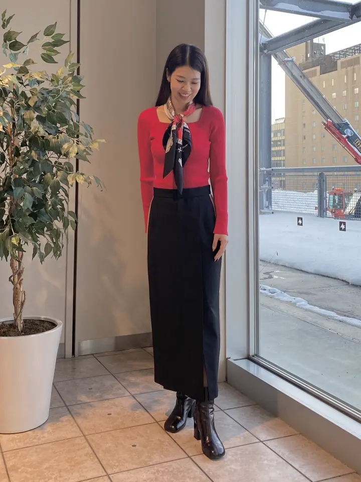 GRACE CONTINENTAL Misaki Shibata コーディネート画像