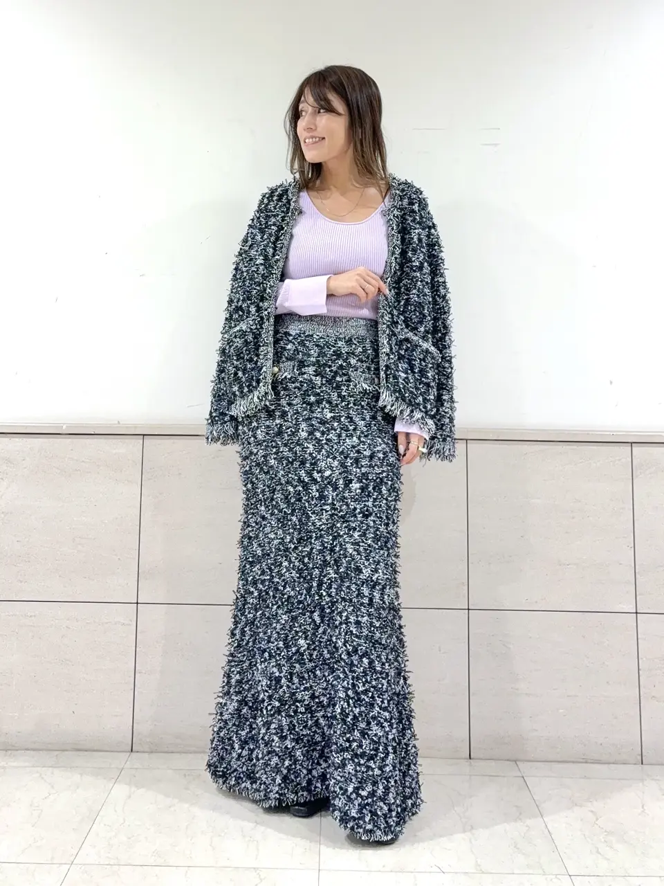 GRACE CONTINENTAL yukimi yonee コーディネート画像