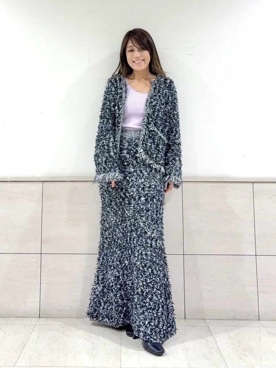 GRACE CONTINENTAL yukimi yonee コーディネート画像