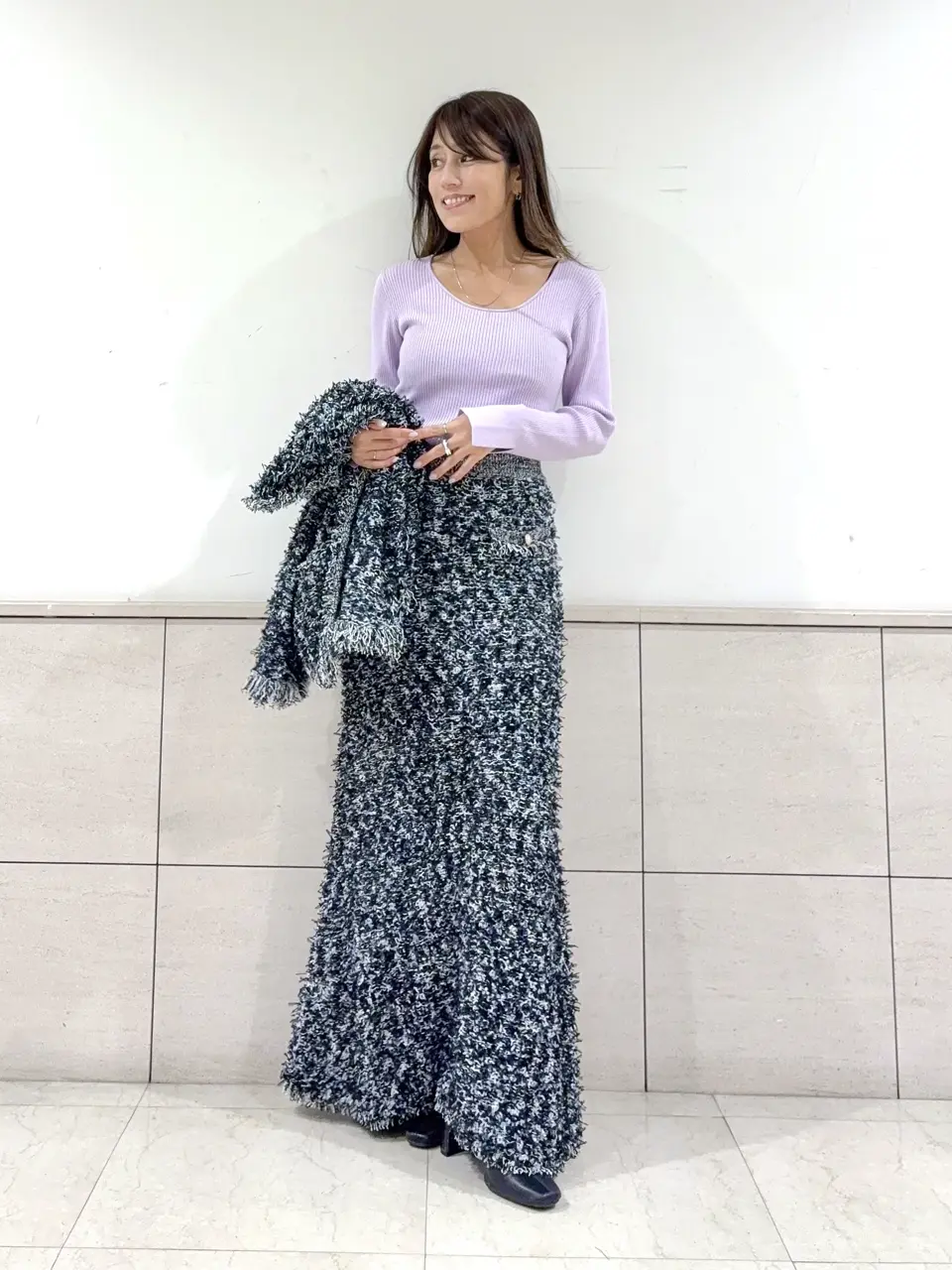 GRACE CONTINENTAL yukimi yonee コーディネート画像