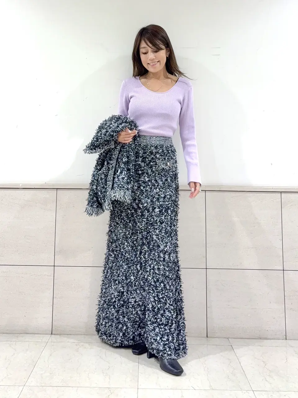 GRACE CONTINENTAL yukimi yonee コーディネート画像