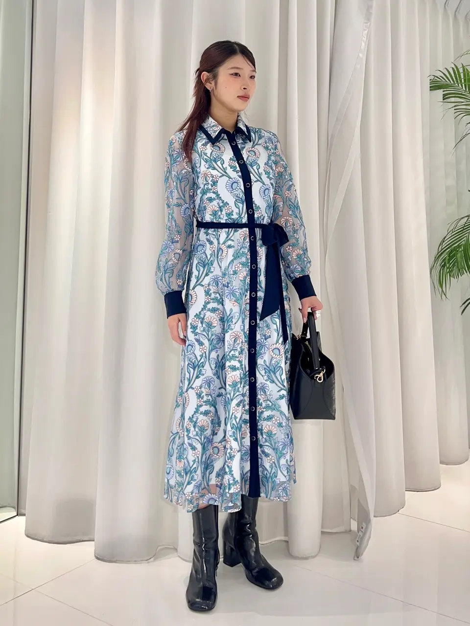 GRACE CONTINENTAL NORIA コーディネート画像