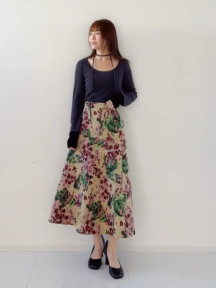 GRACE CONTINENTAL 古川温子 コーディネート画像