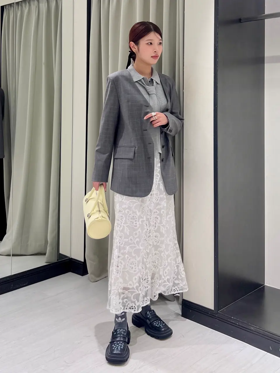 GRACE CONTINENTAL NORIA コーディネート画像