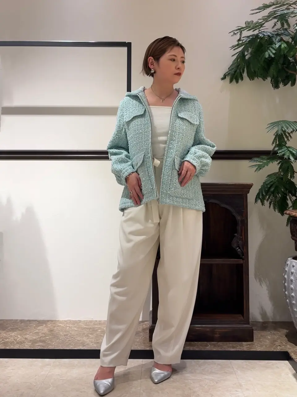 GRACE CONTINENTAL N.YURI コーディネート画像