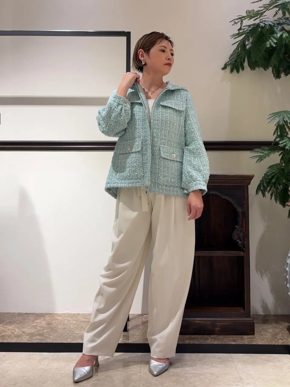 GRACE CONTINENTAL N.YURI コーディネート画像