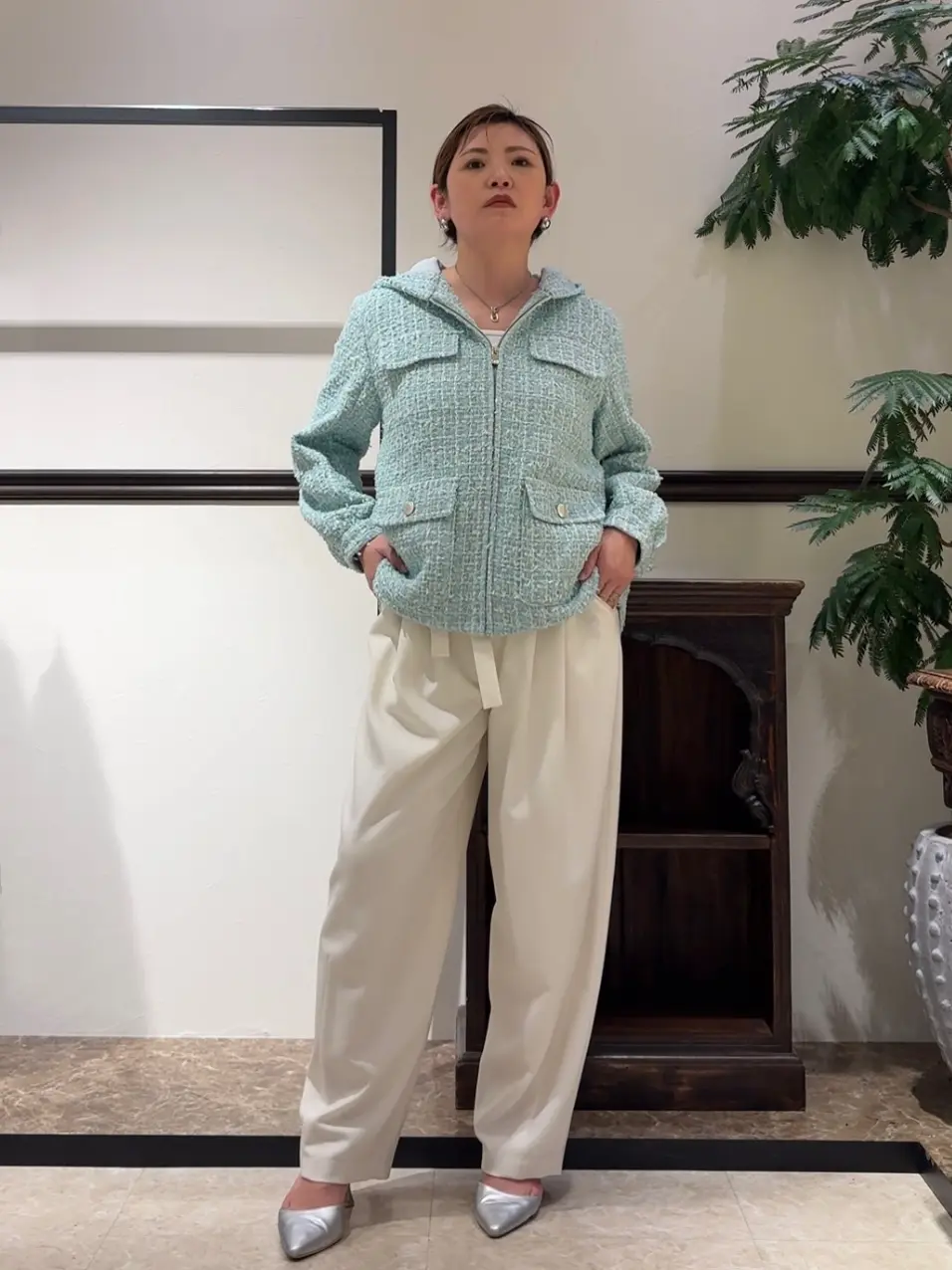 GRACE CONTINENTAL N.YURI コーディネート画像