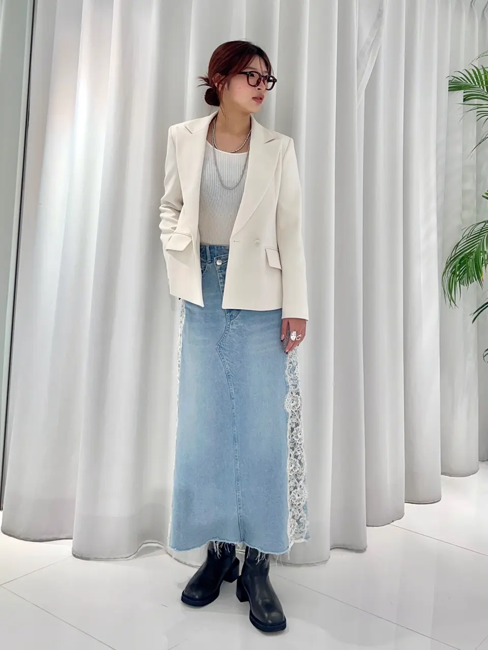 GRACE CONTINENTAL NORIA コーディネート画像