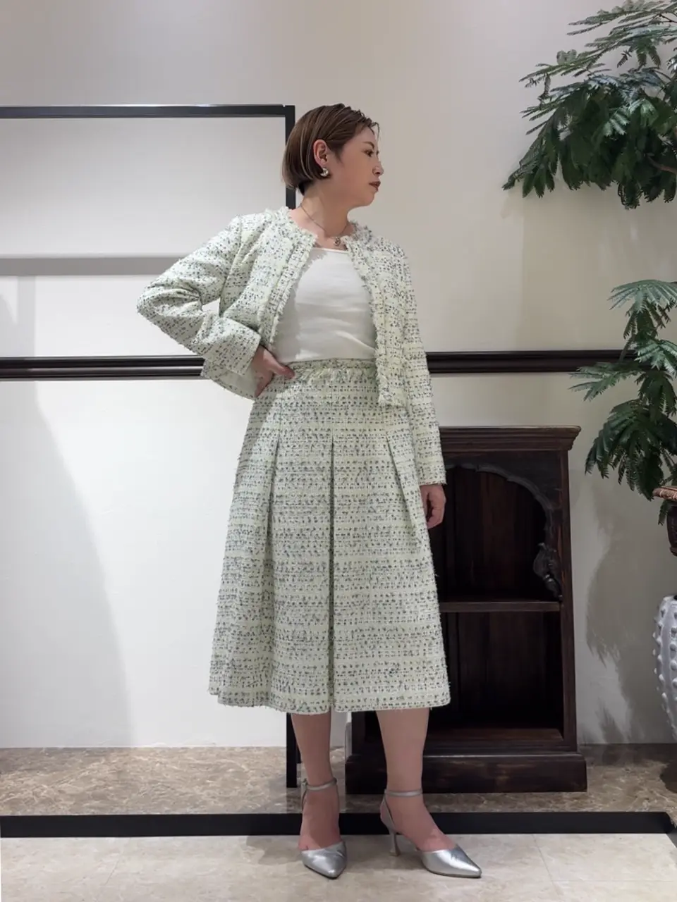 GRACE CONTINENTAL N.YURI コーディネート画像