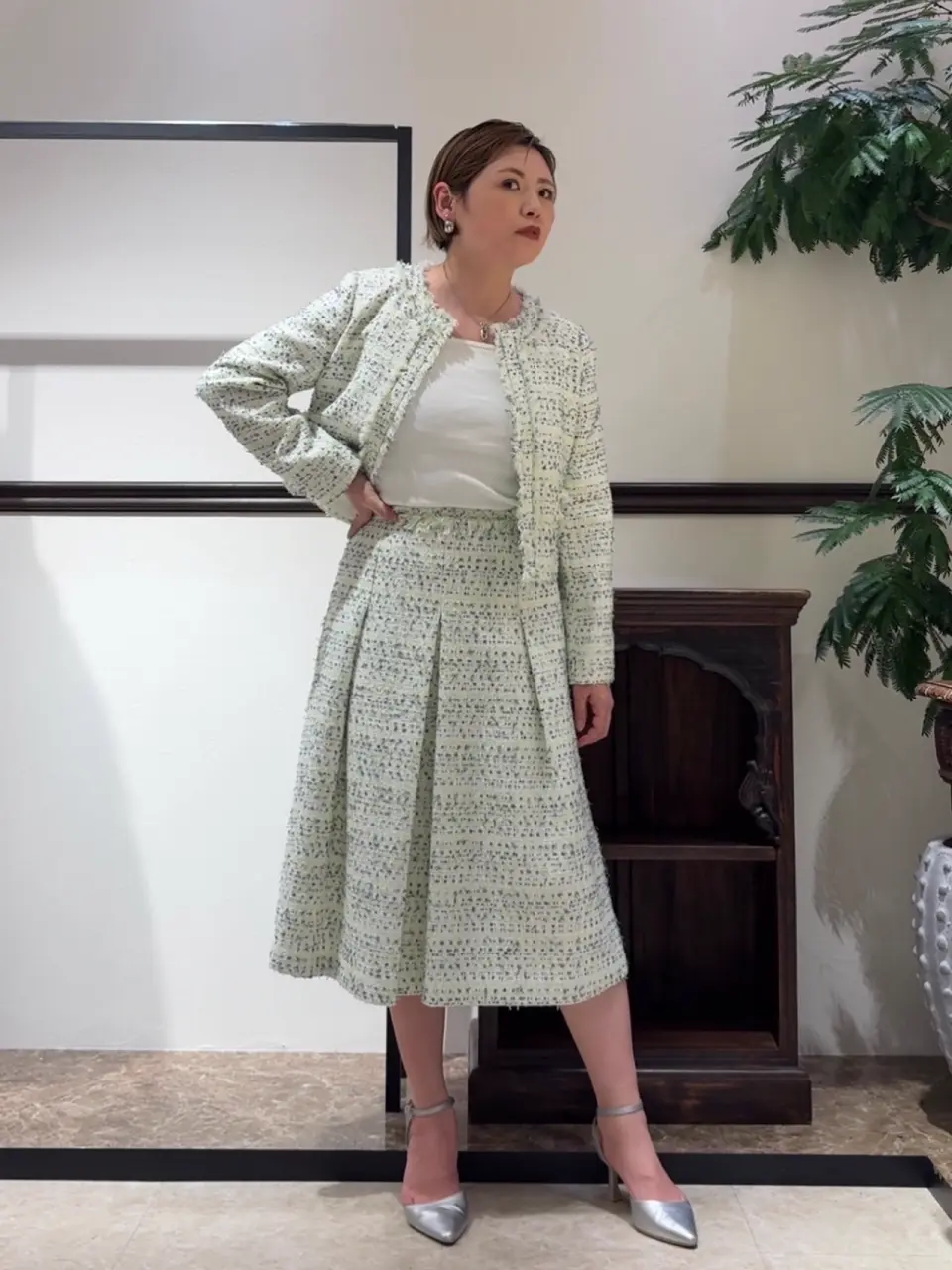 GRACE CONTINENTAL N.YURI コーディネート画像