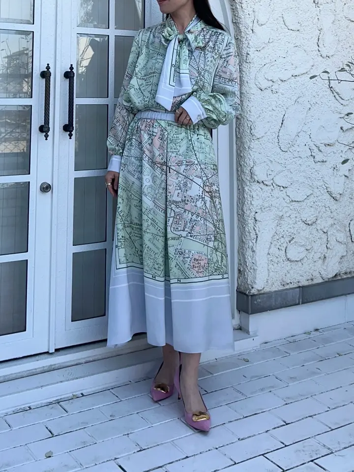 GRACE CONTINENTAL 古川温子 コーディネート画像