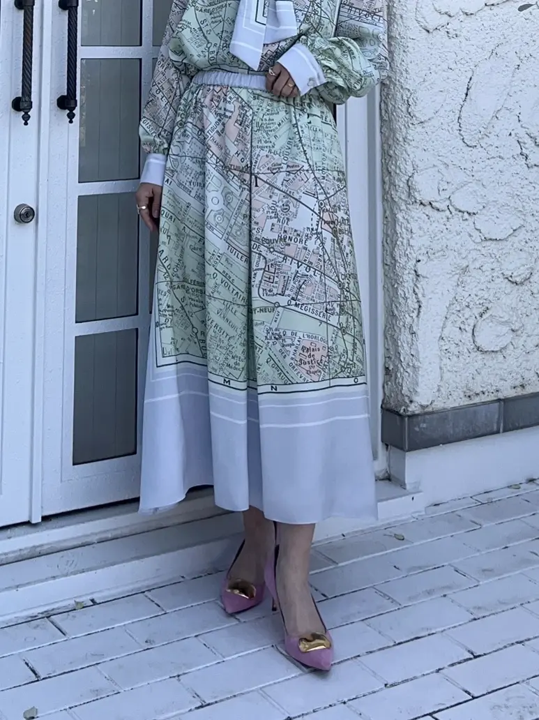 GRACE CONTINENTAL 古川温子 コーディネート画像