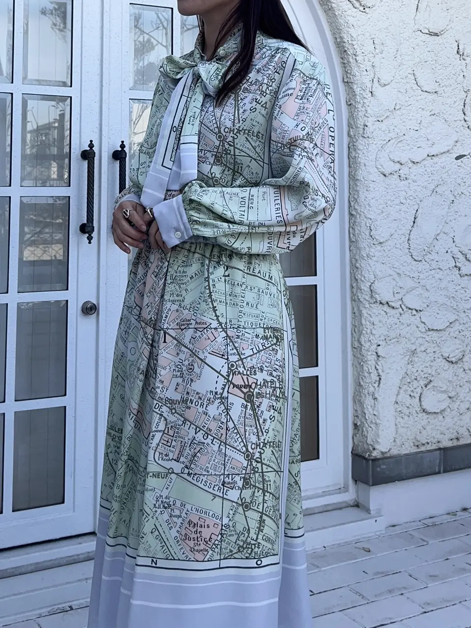 GRACE CONTINENTAL 古川温子 コーディネート画像