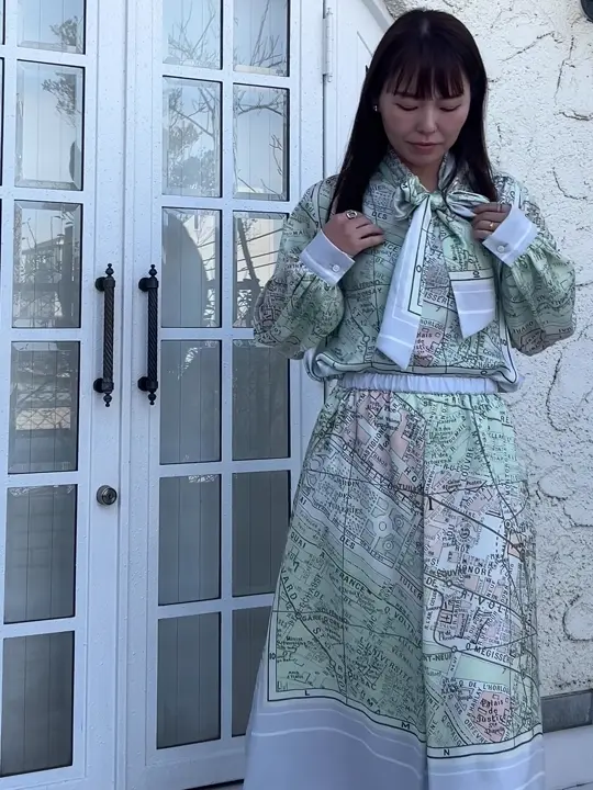 GRACE CONTINENTAL 古川温子 コーディネート画像