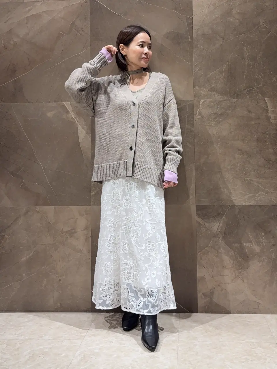 GRACE CONTINENTAL 穐山　香織 コーディネート画像