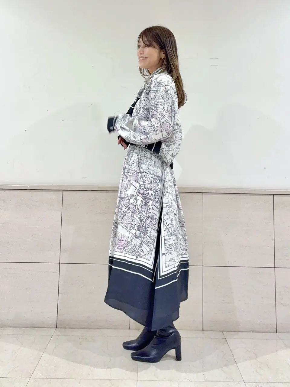 GRACE CONTINENTAL yukimi yonee コーディネート画像