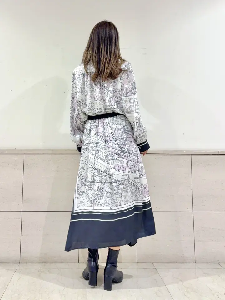 GRACE CONTINENTAL yukimi yonee コーディネート画像