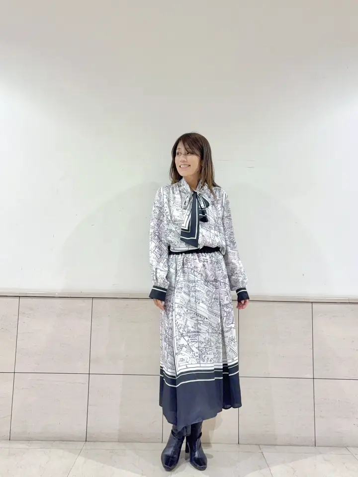 GRACE CONTINENTAL yukimi yonee コーディネート画像