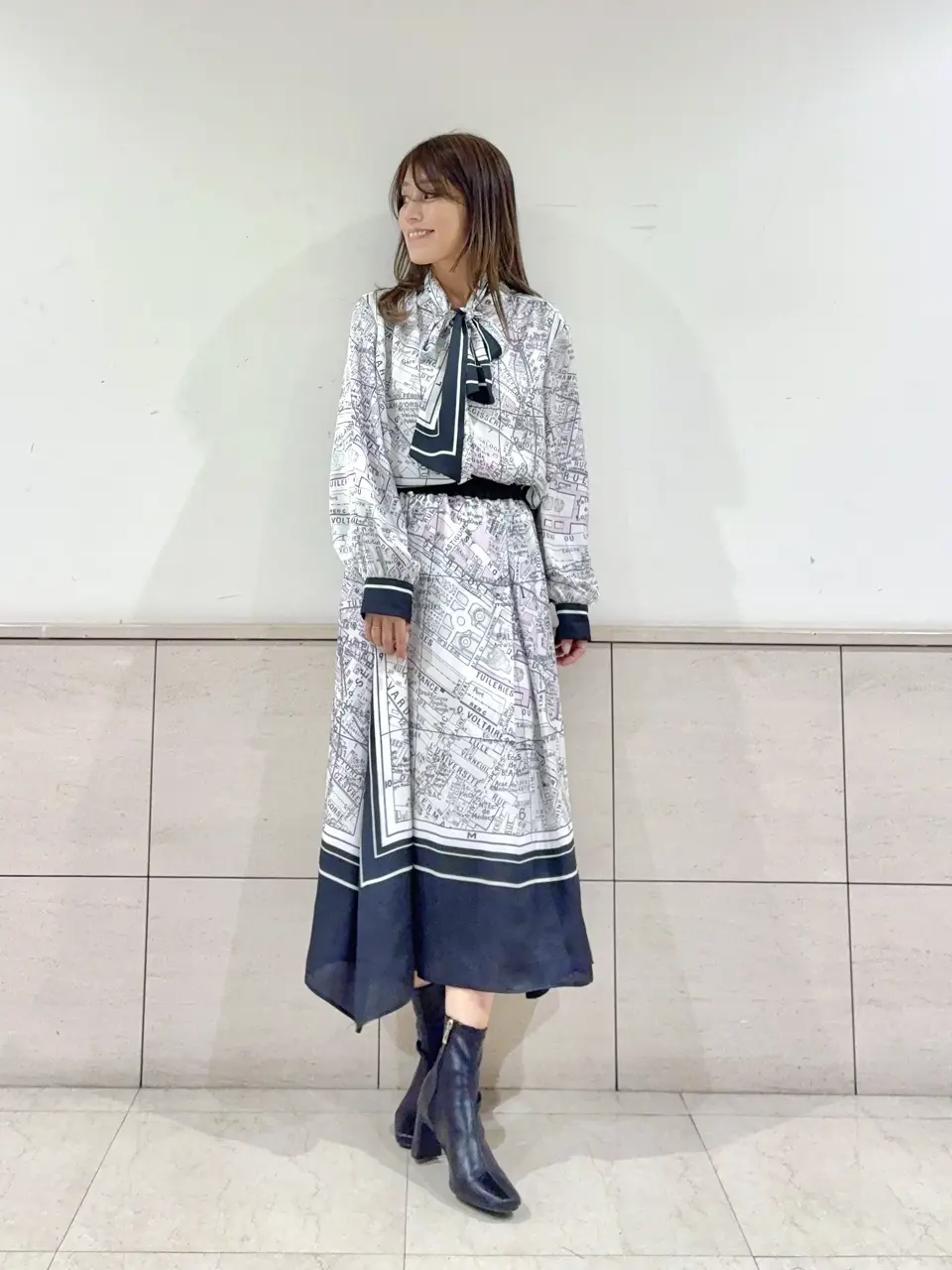 GRACE CONTINENTAL yukimi yonee コーディネート画像