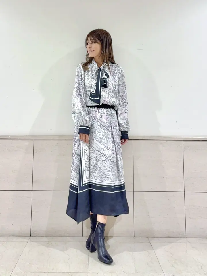 GRACE CONTINENTAL yukimi yonee コーディネート画像