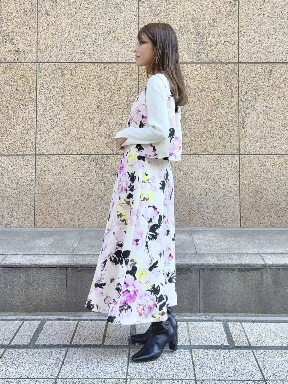 GRACE CONTINENTAL yukimi yonee コーディネート画像