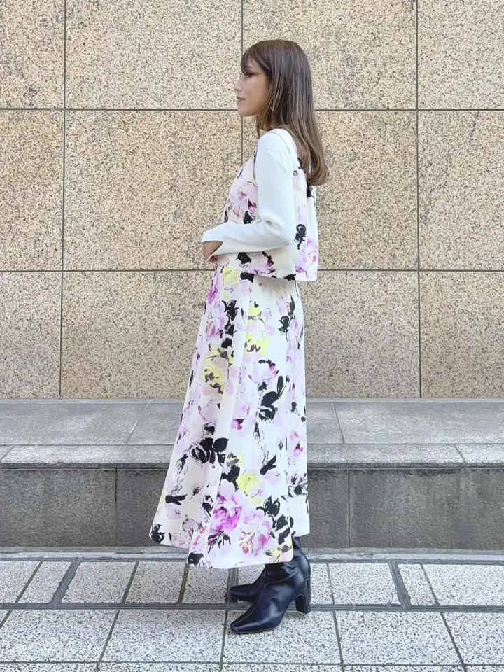 GRACE CONTINENTAL yukimi yonee コーディネート画像