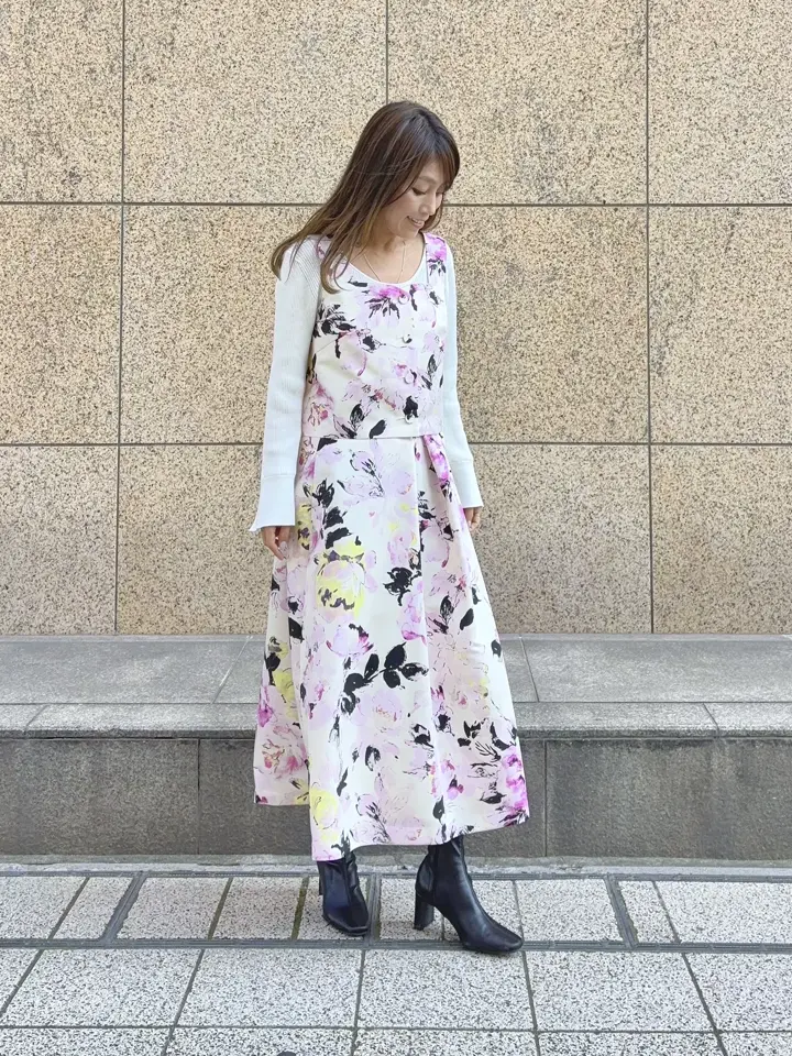 GRACE CONTINENTAL yukimi yonee コーディネート画像