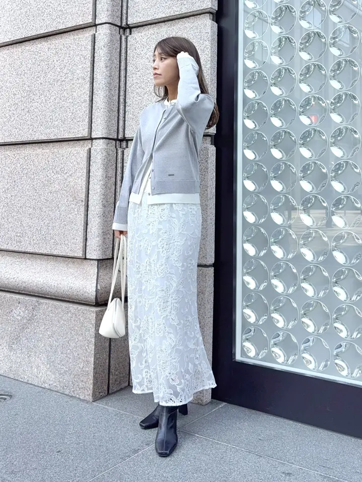 GRACE CONTINENTAL yukimi yonee コーディネート画像