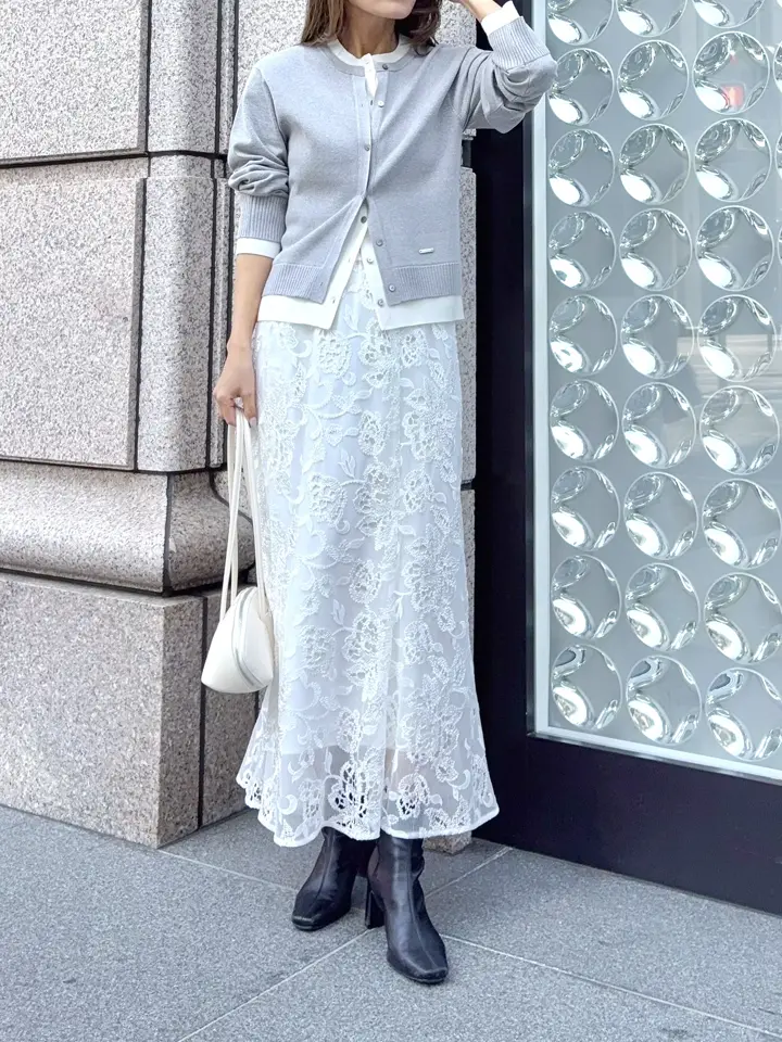 GRACE CONTINENTAL yukimi yonee コーディネート画像