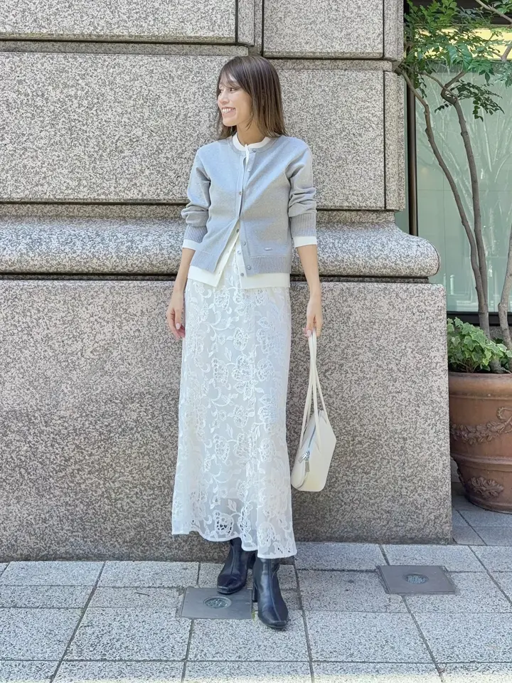 GRACE CONTINENTAL yukimi yonee コーディネート画像