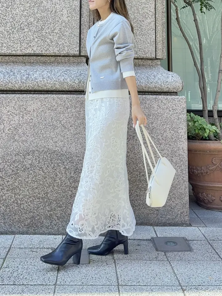 GRACE CONTINENTAL yukimi yonee コーディネート画像