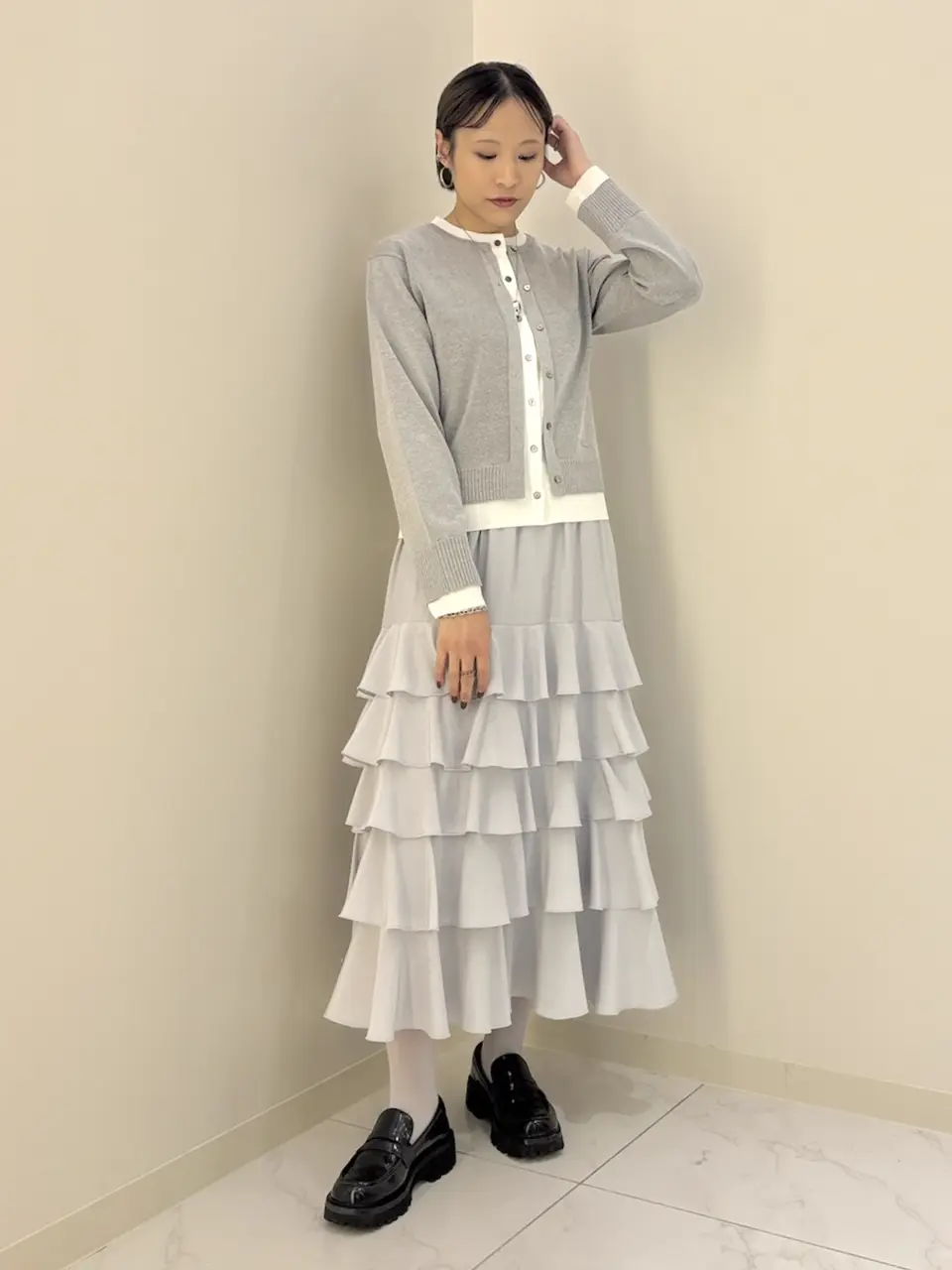 GRACE CONTINENTAL haruka iwasaki コーディネート画像