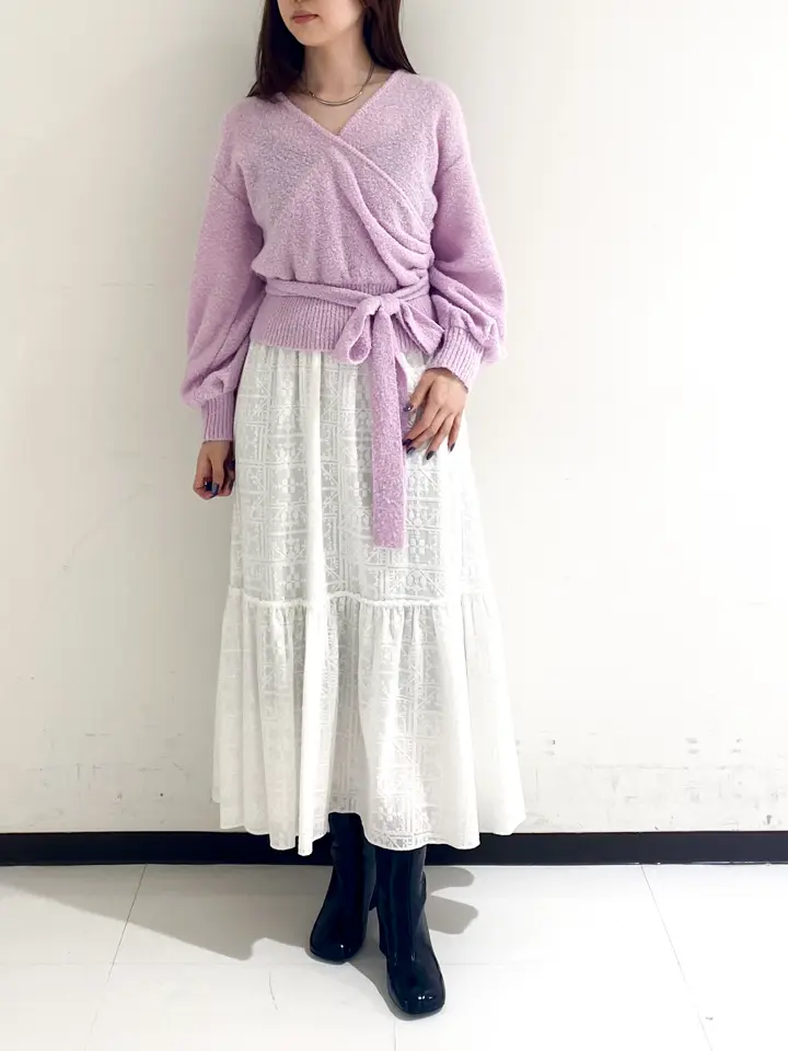 GRACE CONTINENTAL mikiho コーディネート画像