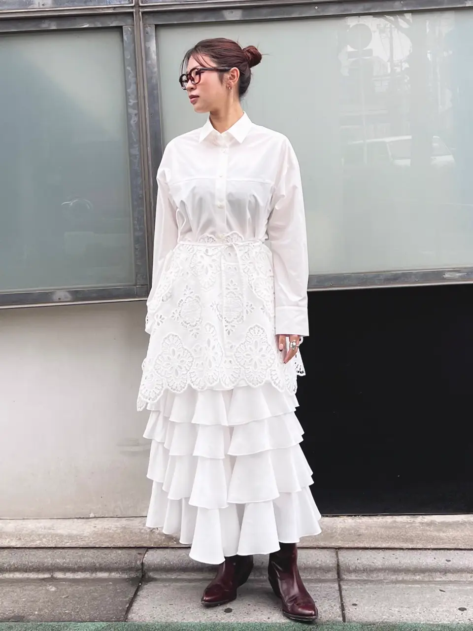 GRACE CONTINENTAL NORIA コーディネート画像