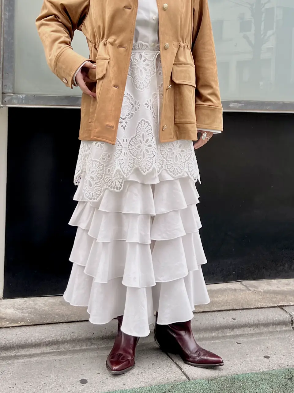 GRACE CONTINENTAL NORIA コーディネート画像