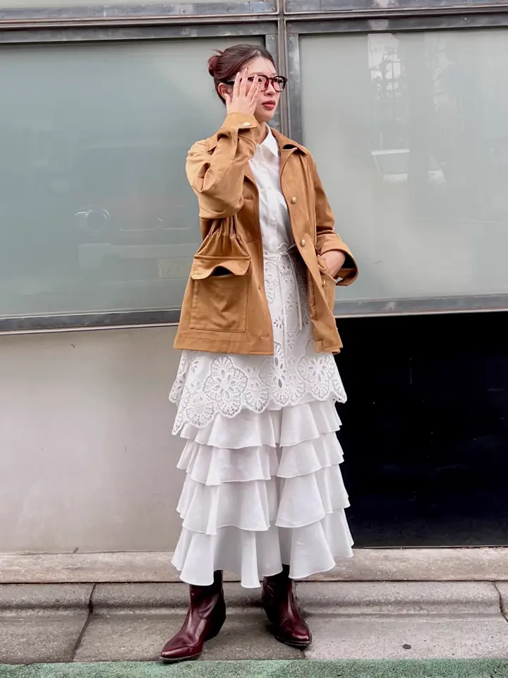 GRACE CONTINENTAL NORIA コーディネート画像