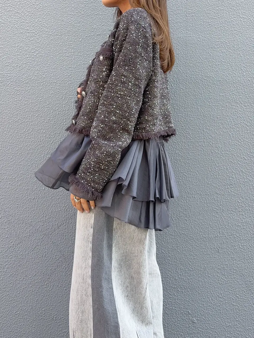 GRACE CONTINENTAL yukimi yonee コーディネート画像