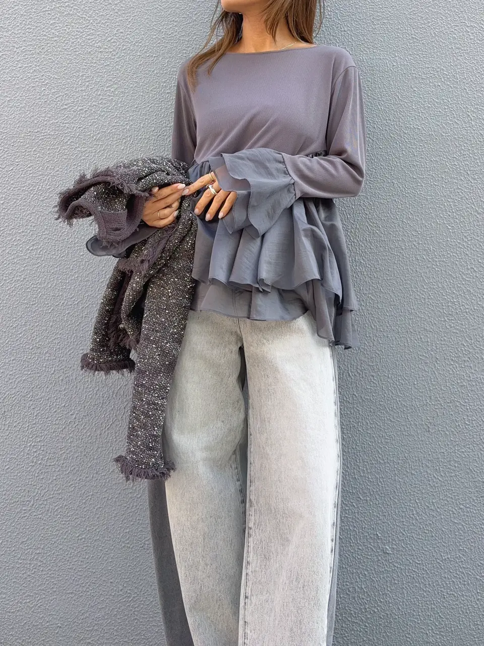 GRACE CONTINENTAL yukimi yonee コーディネート画像