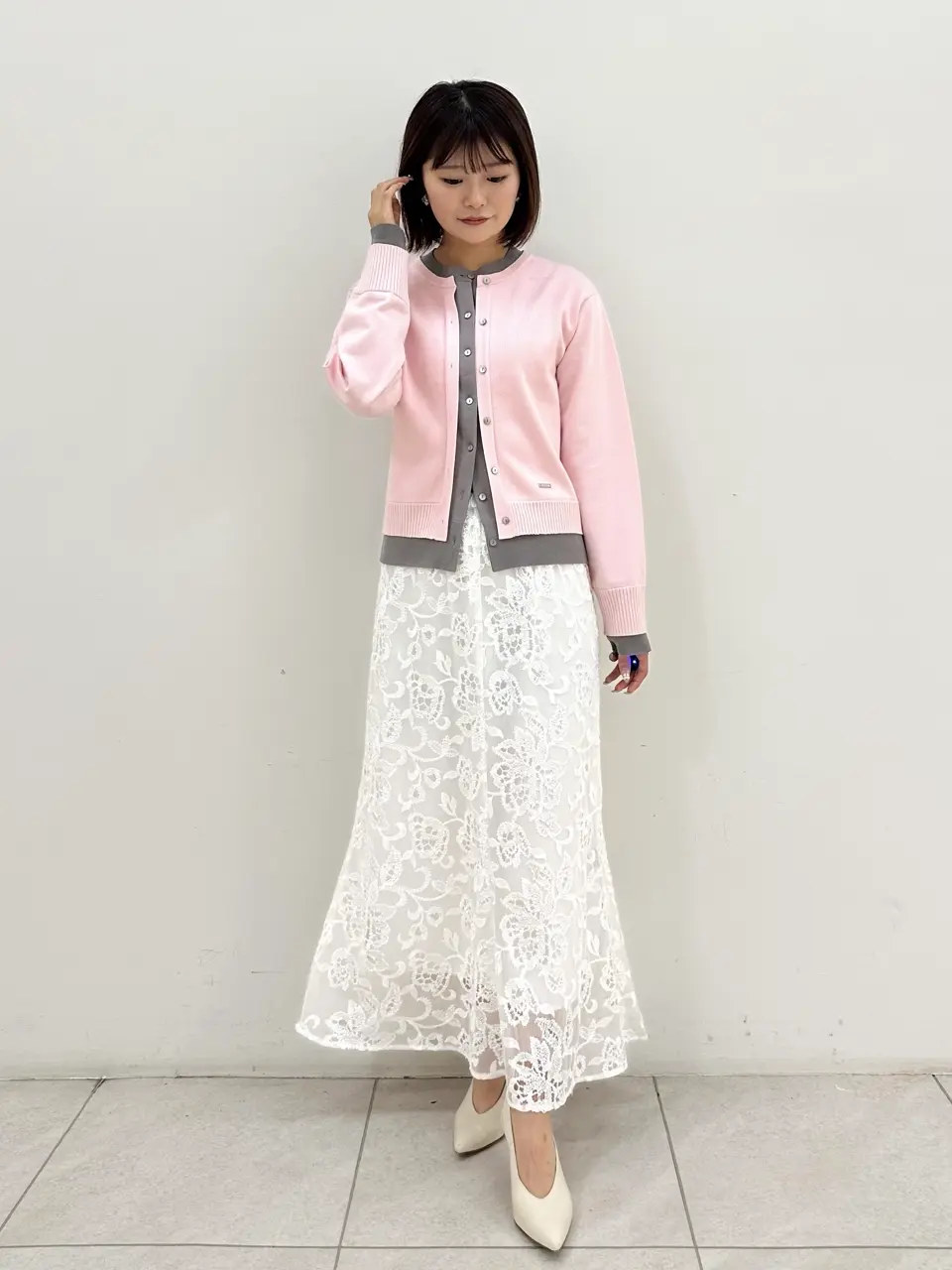 GRACE CONTINENTAL MORITA AI コーディネート画像