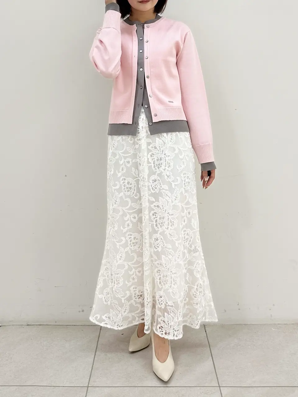 GRACE CONTINENTAL MORITA AI コーディネート画像